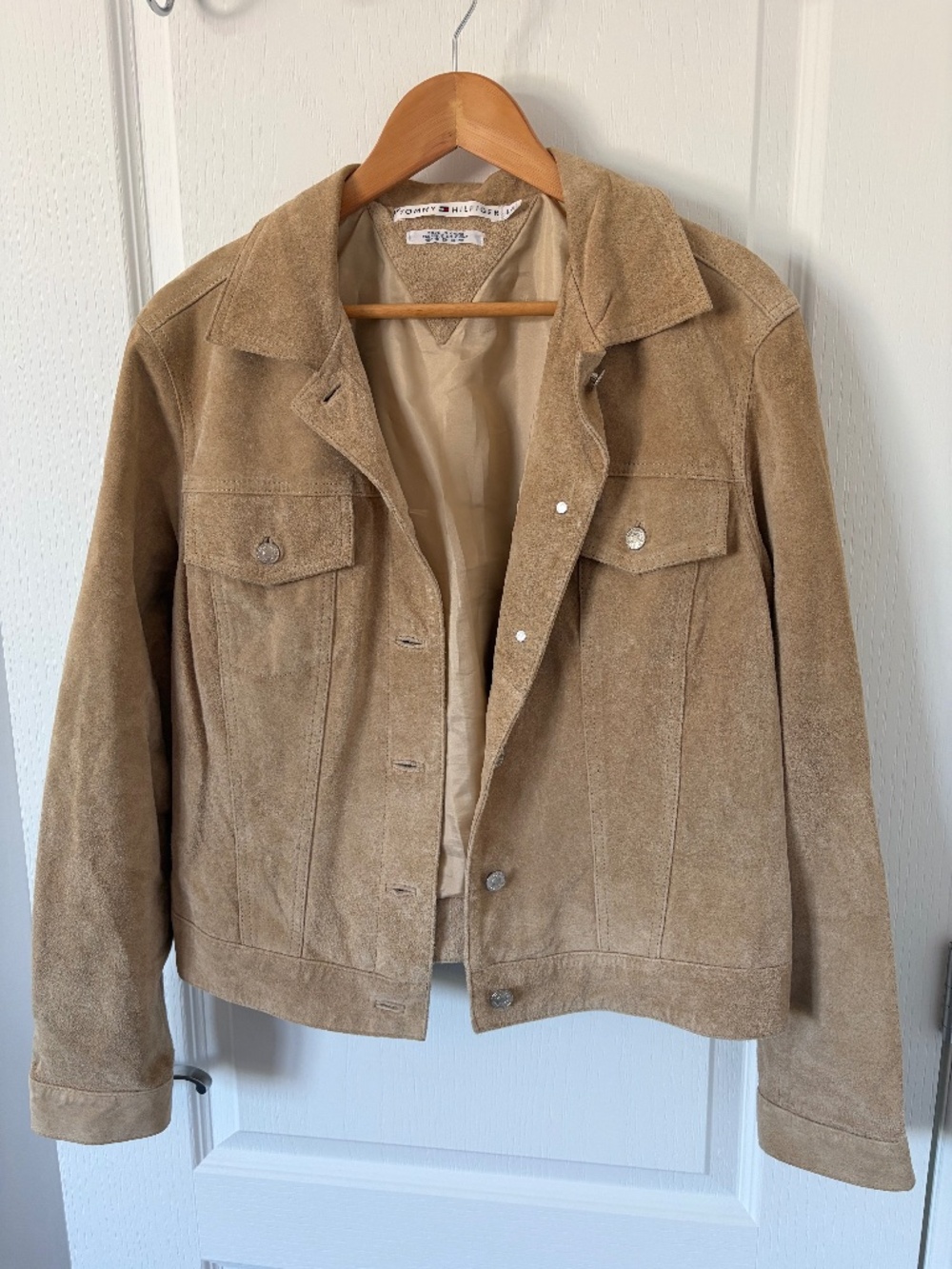 Vintage Tommy Hilfiger Suede Jacket